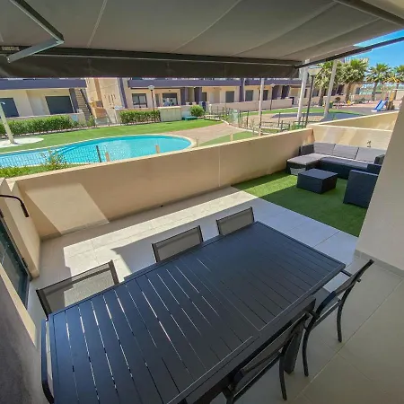 Higuericas 411 - Planta Baja - Vista Piscina - Cerca Playa Apartment Pilar de la Horadada Exterior photo